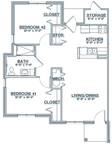 2-BR-Ranch-Unit